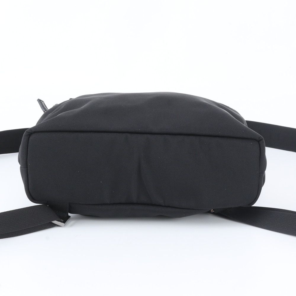 Gucci 003 Leather Backpack Shoulder Bag Black — view 6