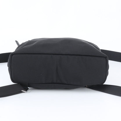 Gucci 003 Leather Backpack Shoulder Bag Black — view 6