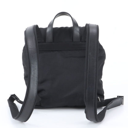 Gucci 003 Leather Backpack Shoulder Bag Black — view 3