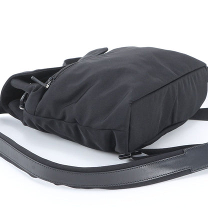 Gucci 003 Leather Backpack Shoulder Bag Black — view 5