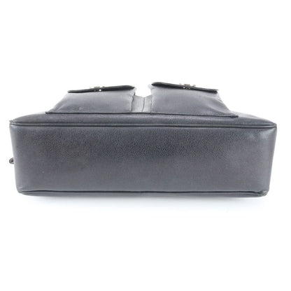 Bvlgari Mini Boston Leather Shoulder Bag Hand Black — view 5