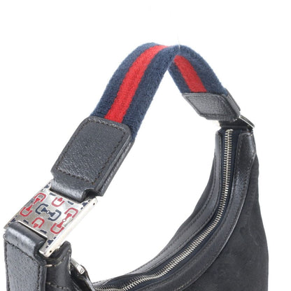 Gucci GG Canvas Sherry Line Hobo Leather Shoulder Bag — view 2