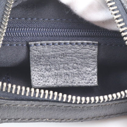 Gucci GG Canvas Sherry Line Hobo Leather Shoulder Bag — view 8