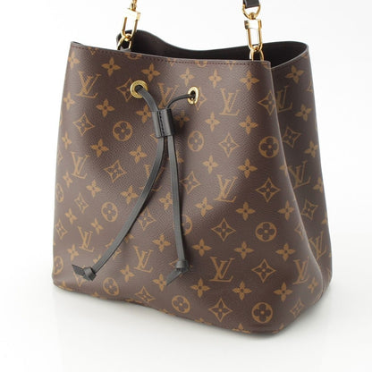 Louis Vuitton Neo Noe Monogram Drawstring Shoulder Bag Brown — view 3