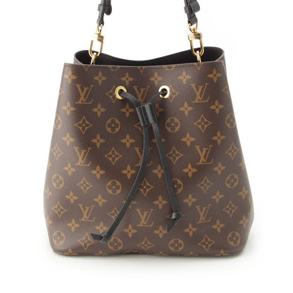 Louis Vuitton Neo Noe Monogram Drawstring Shoulder Bag Brown — view 2
