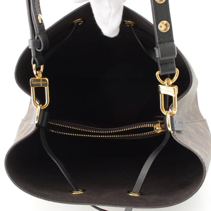 Louis Vuitton Neo Noe Monogram Drawstring Shoulder Bag Brown — view 7