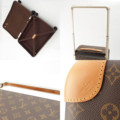 Louis Vuitton Horizon 55 Monogram Suitcase Carry Case Brown Travel Bag — view 8