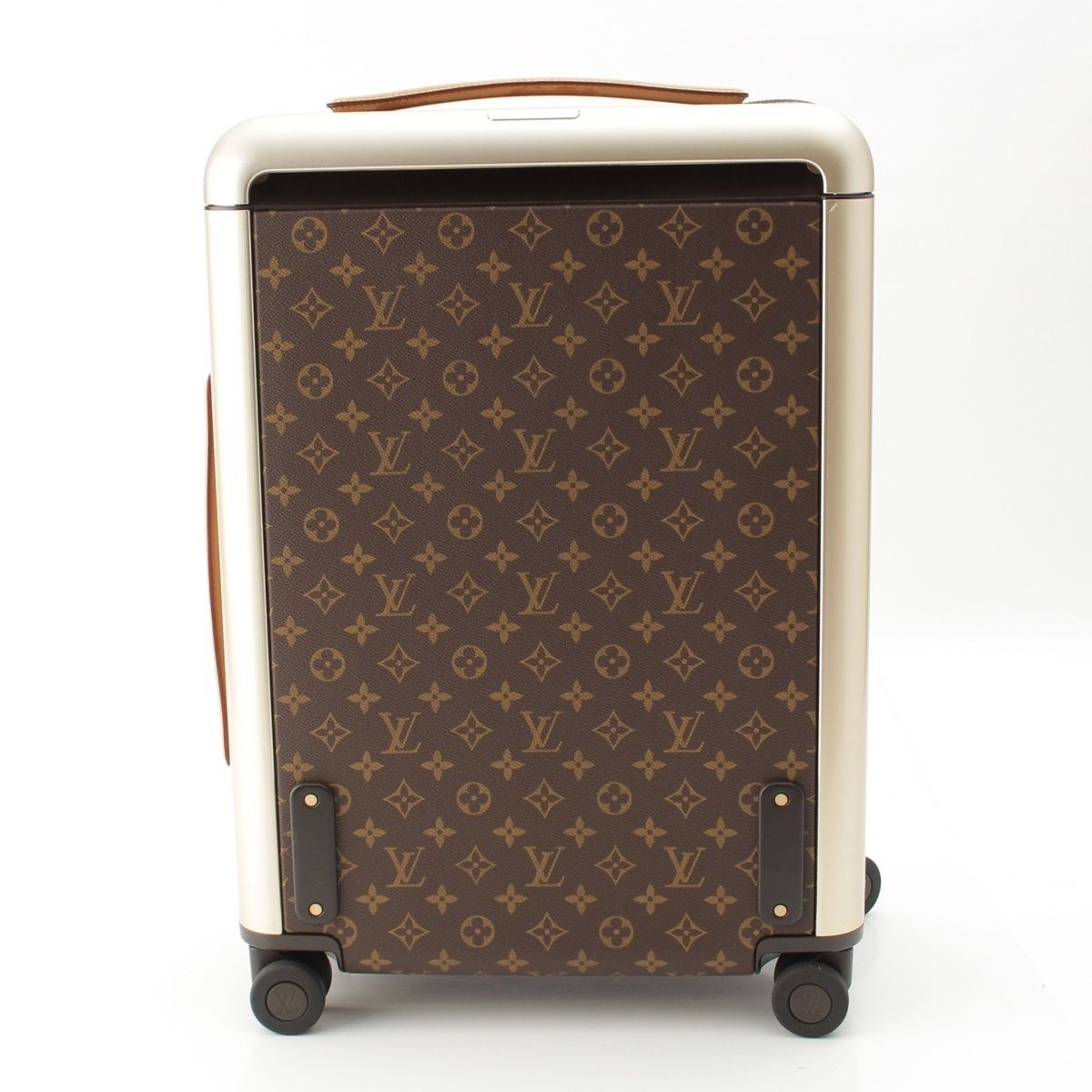 Louis Vuitton Horizon 55 Monogram Suitcase Carry Case Brown Travel Bag — view 4