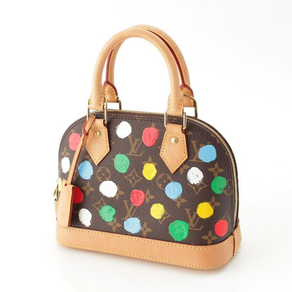 Louis Vuitton Yayoi Kusama Alma BB Monogram 2-Way Handbag Brown Multicolor — view 2