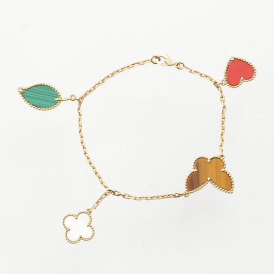 Van Cleef & Arpels Lucky Alhambra Bracelet Multicolor