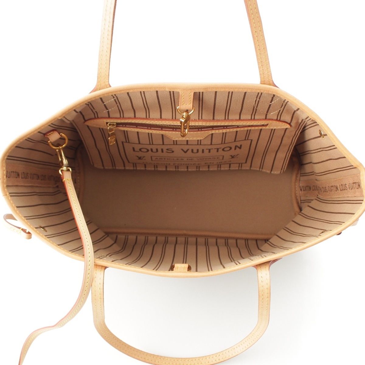 Louis Vuitton Monogram Neverfull PM Tote Bag Brown — view 6