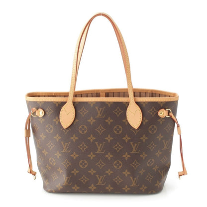 Louis Vuitton Monogram Neverfull PM Tote Bag Brown
