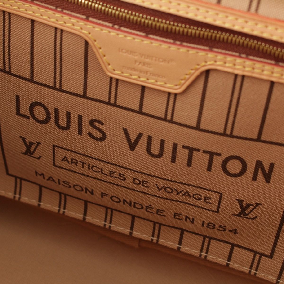 Louis Vuitton Monogram Neverfull PM Tote Bag Brown — view 7