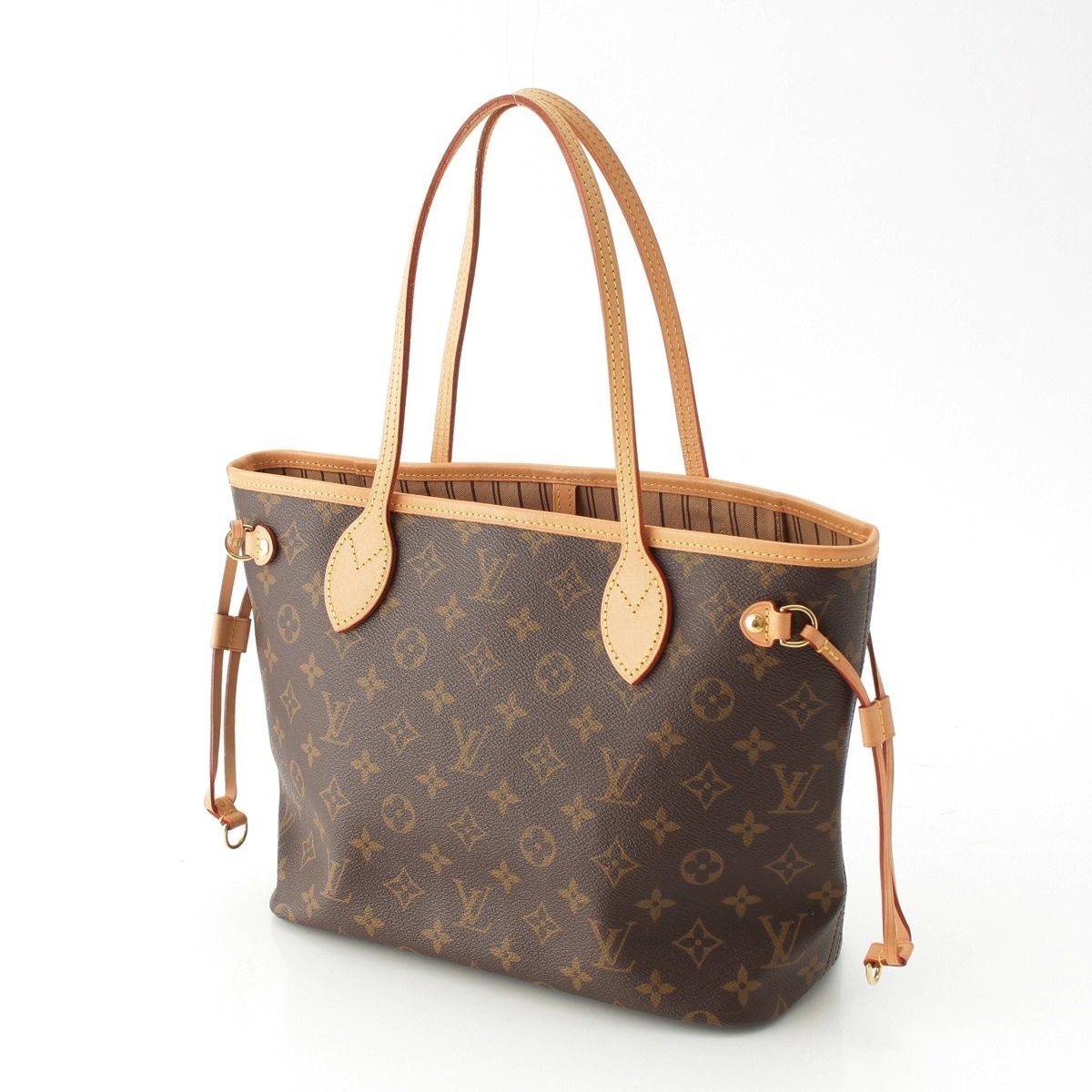 Louis Vuitton Monogram Neverfull PM Tote Bag Brown — view 2