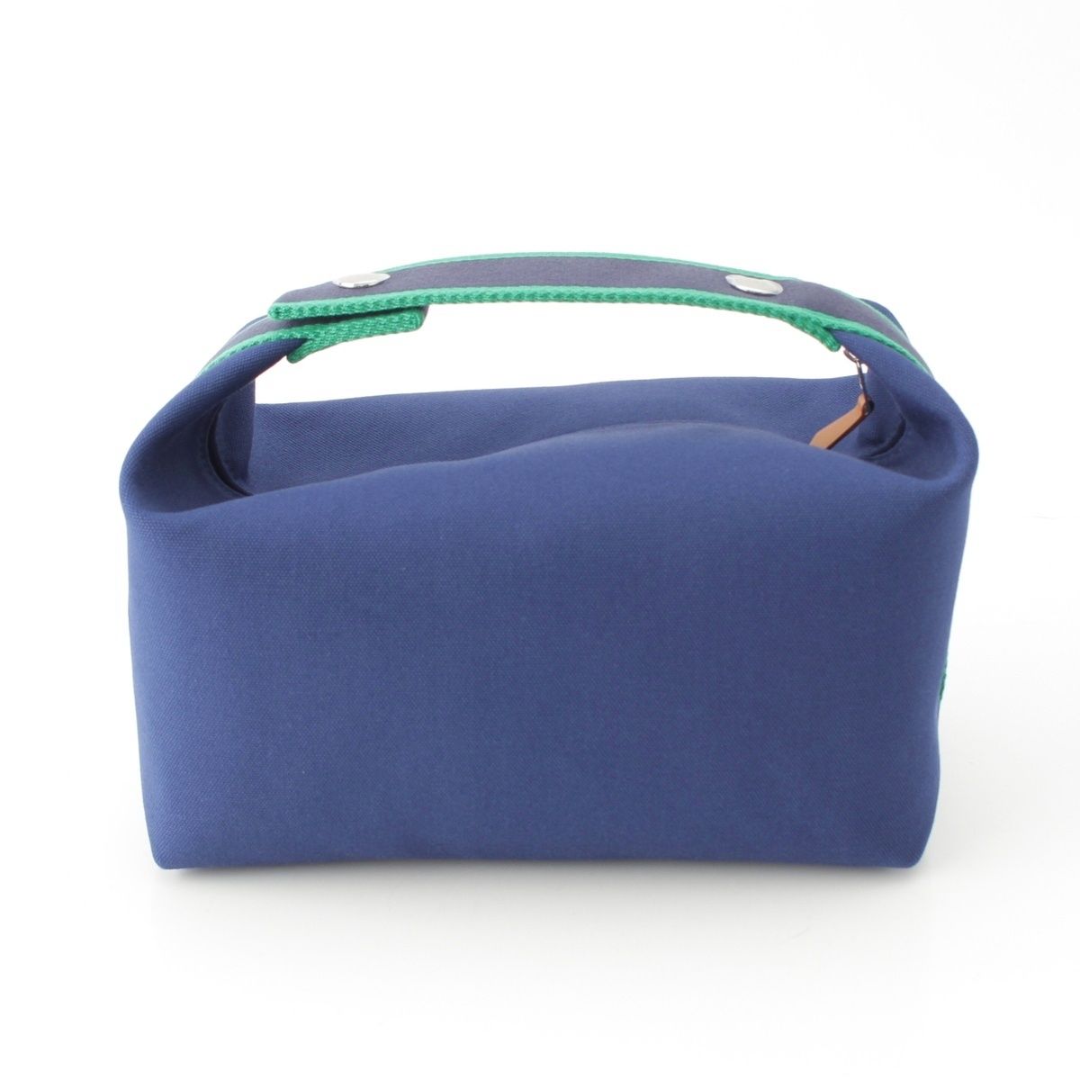 Hermes Brid-a-brac GM Cotton Pouch Marine — view 4