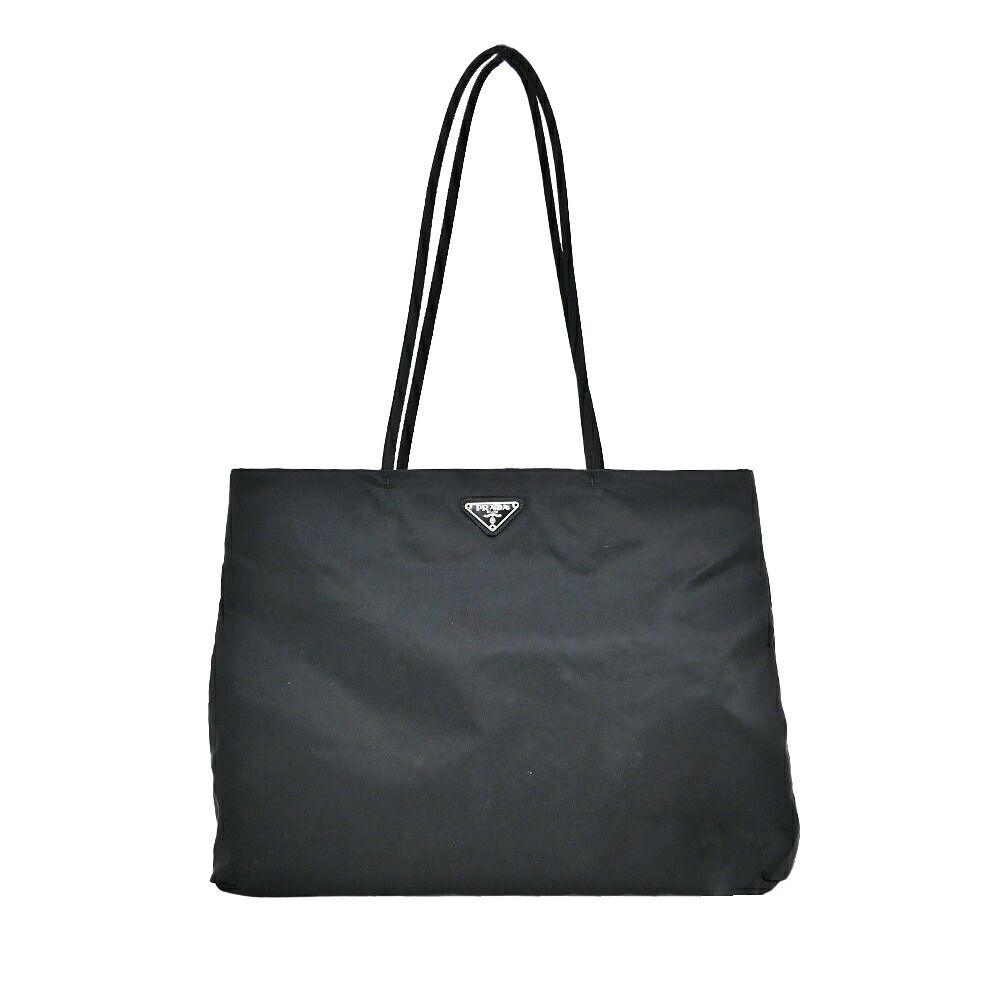 Prada Tessuto City Tote Bag Nero Black Nylon Shoulder Hand