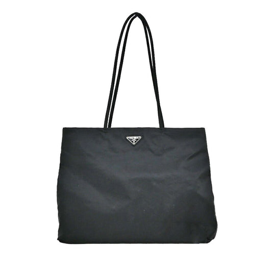 Prada Tessuto City Tote Bag Nero Black Nylon Shoulder Hand