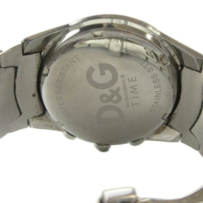 Dolce & Gabbana D&G Watch Quartz Chronograph Carre Date Silver — view 6
