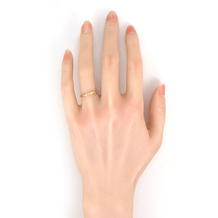 Tiffany & Co Ring True Band Diamond 18k Pink Gold — view 4