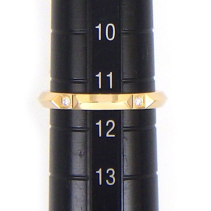 Tiffany & Co Ring True Band Diamond 18k Pink Gold — view 5
