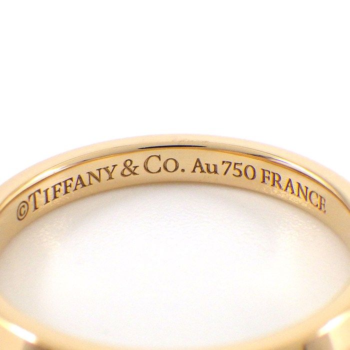 Tiffany & Co Ring True Band Diamond 18k Pink Gold — view 3