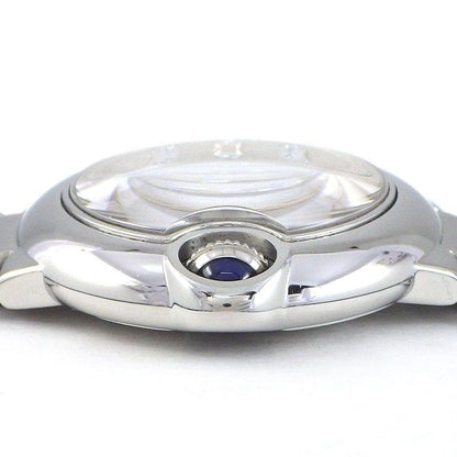 Cartier Watch Ballon Bleu SM Diamond Index Guilloche Silver Dial SS Quartz — view 2