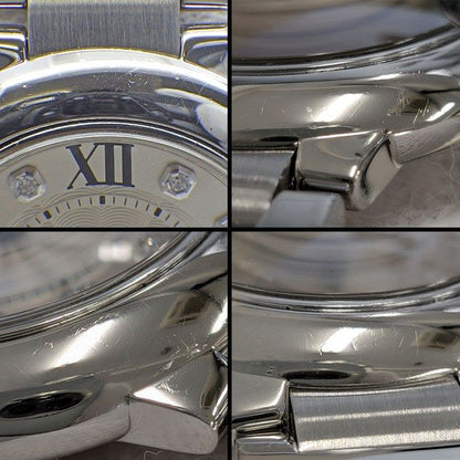 Cartier Watch Ballon Bleu SM Diamond Index Guilloche Silver Dial SS Quartz — view 8