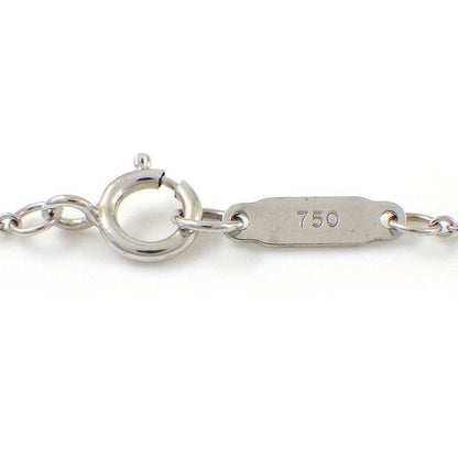 Tiffany & Co Necklace Horseshoe Diamond 18k White Gold — view 4