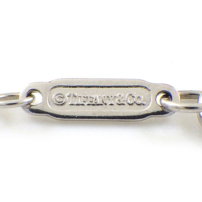 Tiffany & Co Necklace Horseshoe Diamond 18k White Gold — view 5