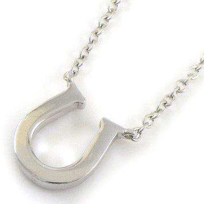 Tiffany & Co Necklace Horseshoe Diamond 18k White Gold — view 2