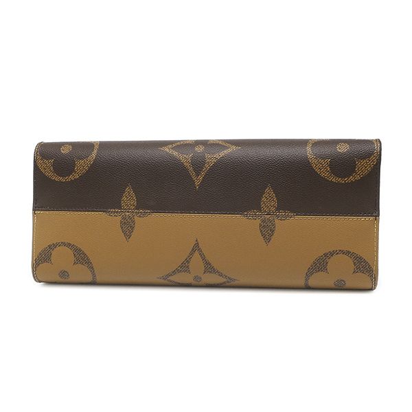 Louis Vuitton Tote On The Go MM Monogram Canvas Reverse Gold Handbag — view 3