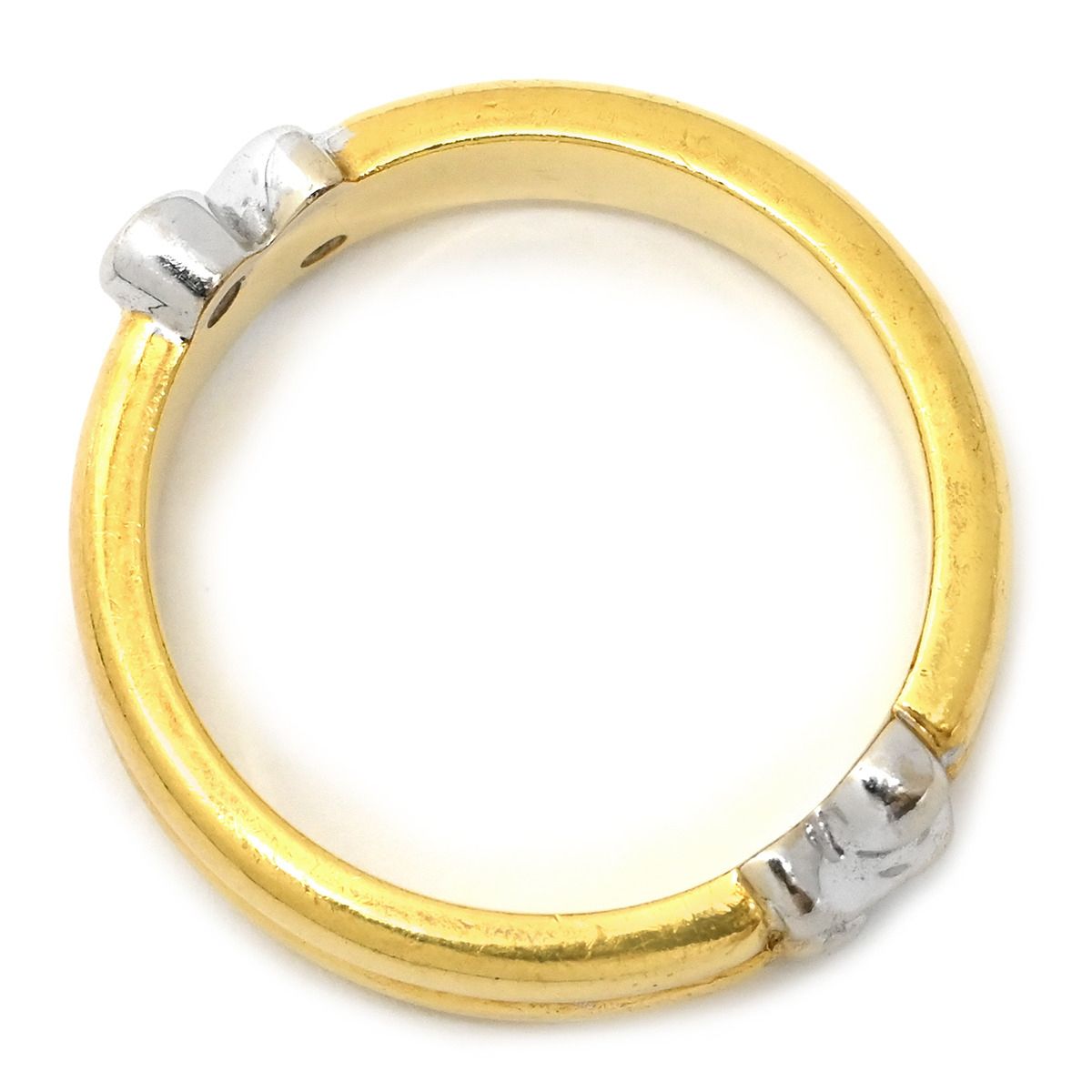 Tiffany & Co Ring Signature Ruby Sapphire Blue Red Yellow Gold White 18K Yellow Gold — view 2