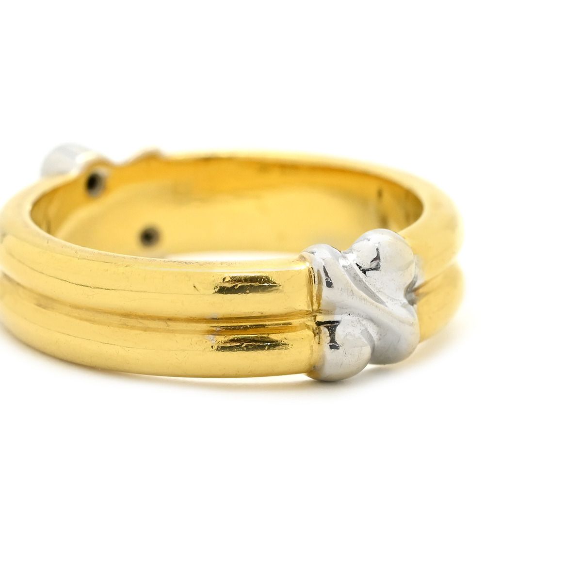 Tiffany & Co Ring Signature Ruby Sapphire Blue Red Yellow Gold White 18K Yellow Gold — view 5