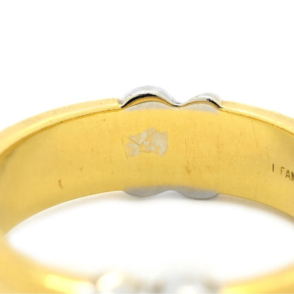 Tiffany & Co Ring Signature Ruby Sapphire Blue Red Yellow Gold White 18K Yellow Gold — view 3