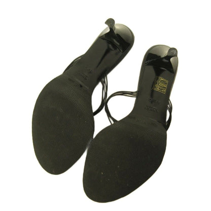 Gucci Sandals Pointed Toe Leather Black — view 5