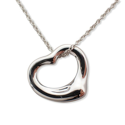 Tiffany & Co 925 Open Heart Pendant