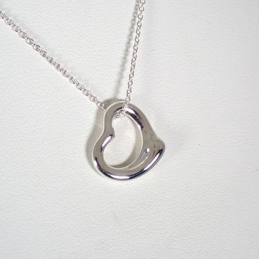 Tiffany & Co 925 Open Heart Pendant — view 3