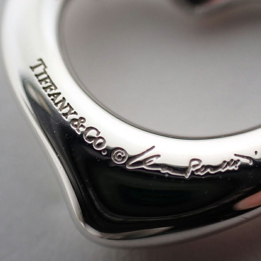 Tiffany & Co 925 Open Heart Pendant — view 8