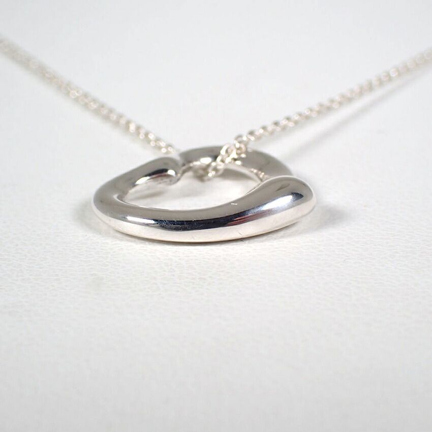 Tiffany & Co 925 Open Heart Pendant — view 4