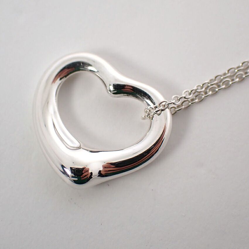 Tiffany & Co 925 Open Heart Pendant — view 6