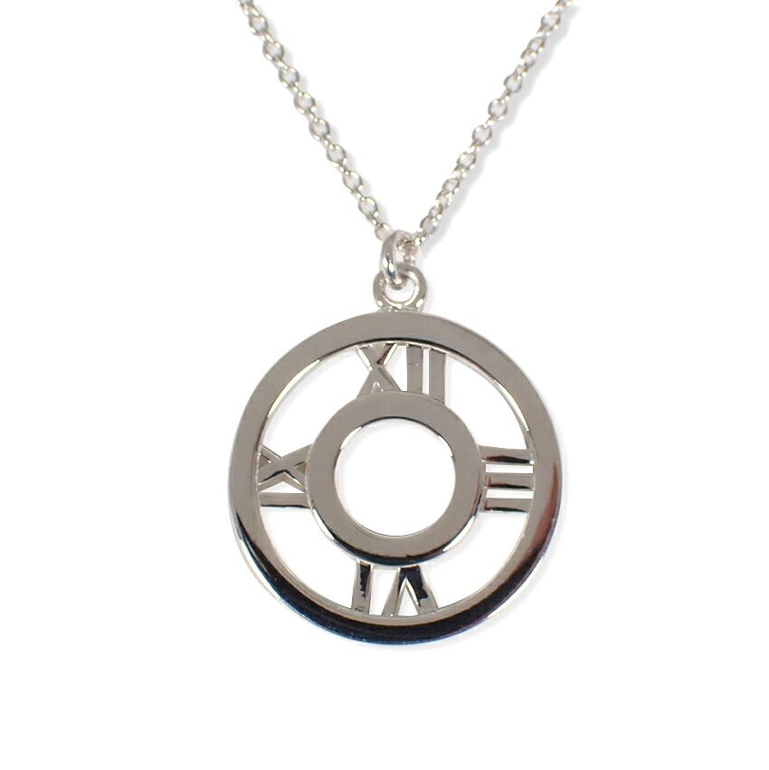 Tiffany & Co 925 Open Atlas Circle Pendant