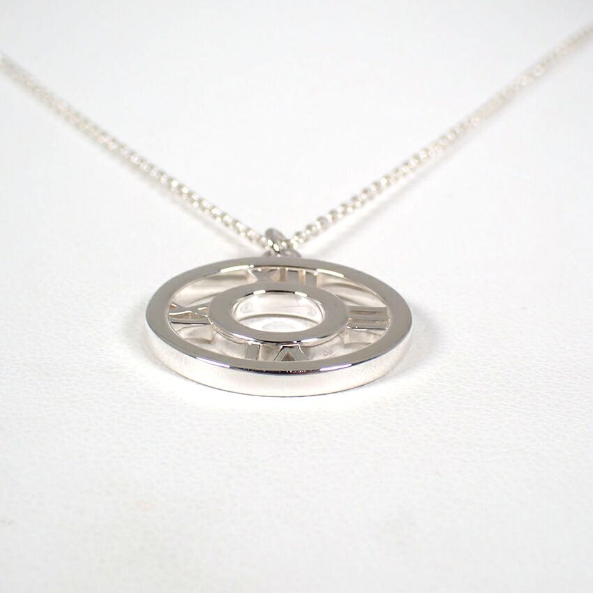 Tiffany & Co 925 Open Atlas Circle Pendant — view 4