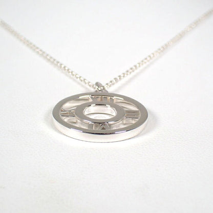 Tiffany & Co 925 Open Atlas Circle Pendant — view 4