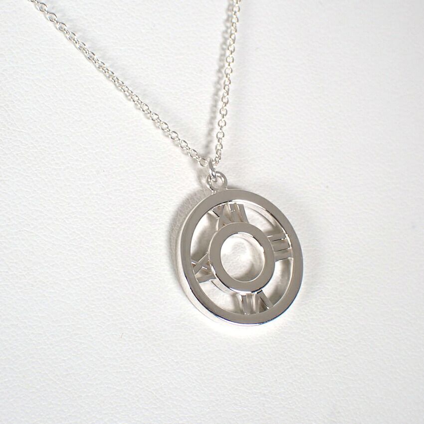 Tiffany & Co 925 Open Atlas Circle Pendant — view 3