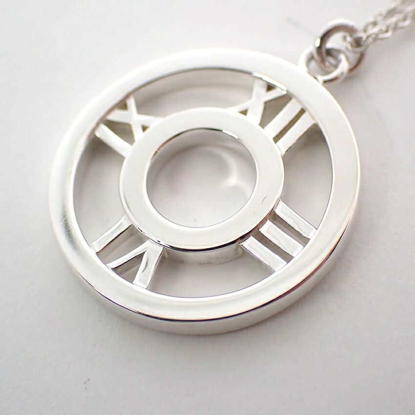 Tiffany & Co 925 Open Atlas Circle Pendant — view 6