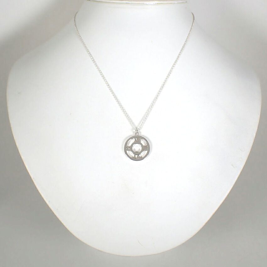 Tiffany & Co 925 Open Atlas Circle Pendant — view 2