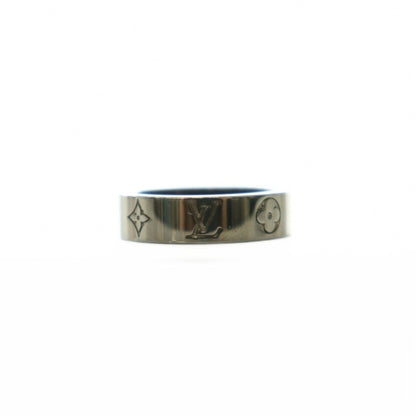 Louis Vuitton Signature Collection Ring LV Mosaic Thin Monogram Solid L