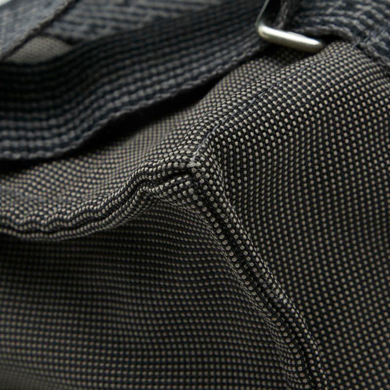 Hermes Herline a Dos MM Backpack 2-Way Handbag Gray Canvas — view 7