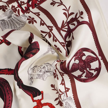 Hermes Pants Wide All Over Print Silk Bore — view 5