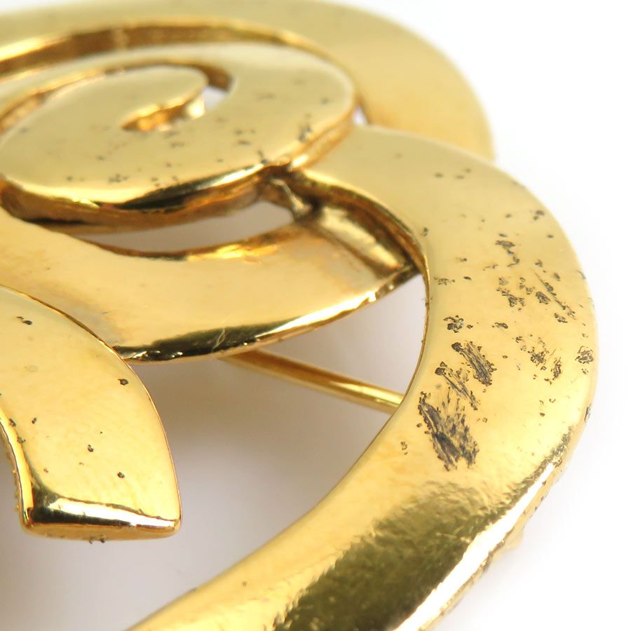 Chanel Brooch CC Logo — view 5